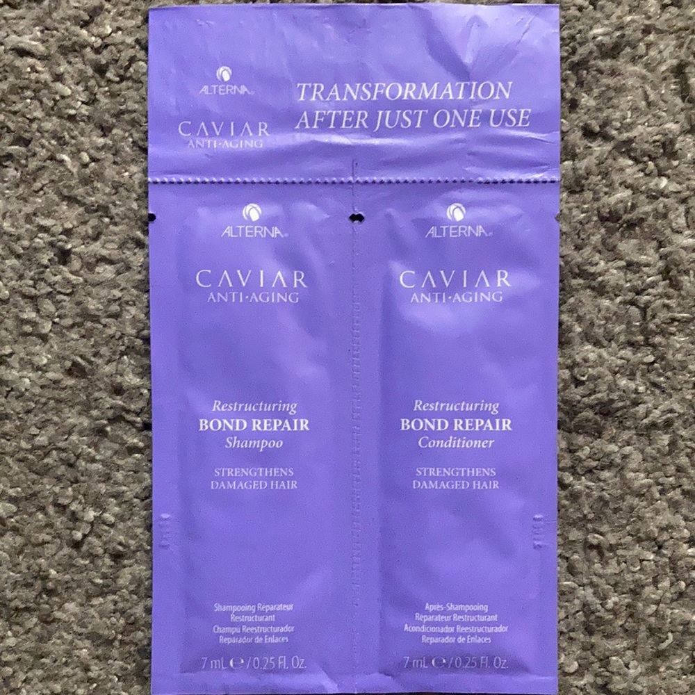 FREE W PURCHASE Alterna Caviar Anti-Aging Bond Repair Shampoo & Conditio…
